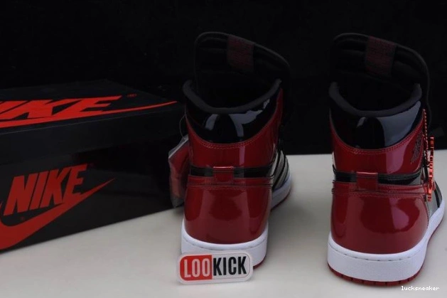 Cheap LUCY 1 High 555088-063 Bred OG Air Jordan Patent 0727